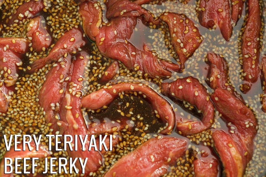 Very Teriyaki Beef Jerky Recipe