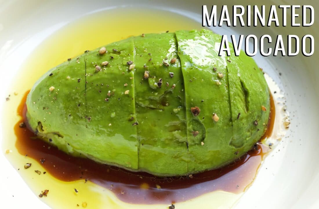 Marinated Avocado Recipe