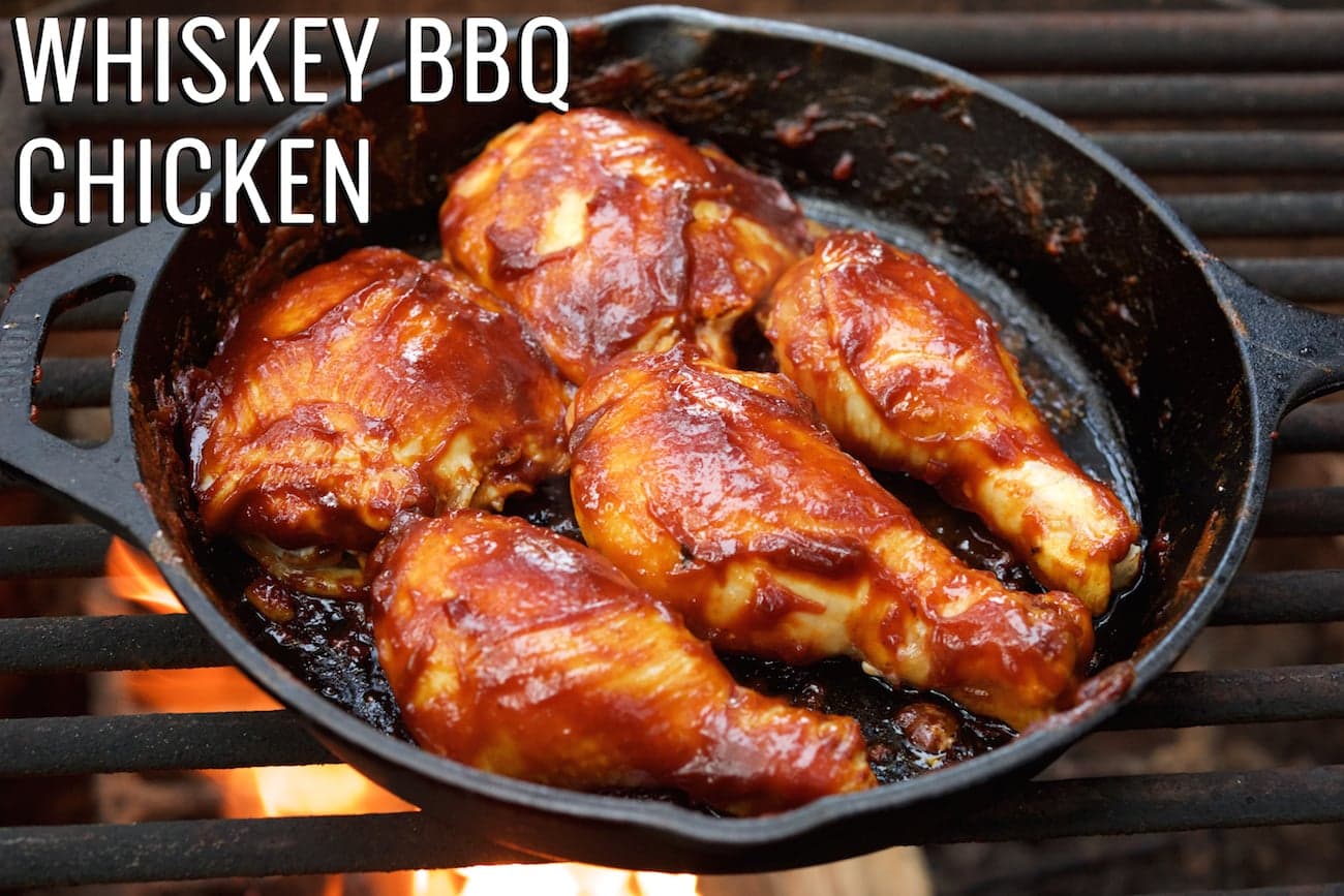 Campfire Whiskey BBQ Chicken Recipe