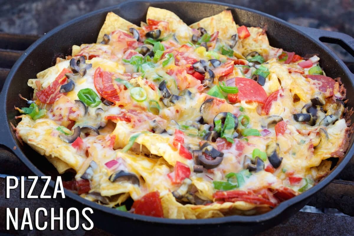 Campfire Pizza Nachos Recipe