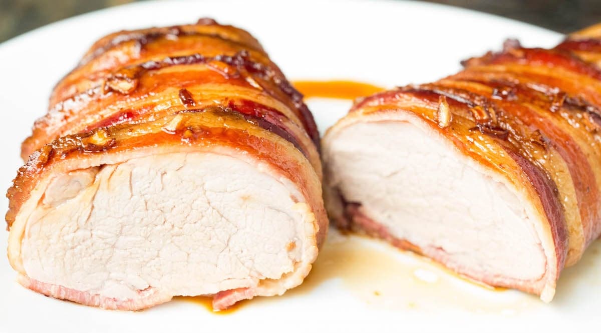 Bacon Wrapped Pork Tenderloin