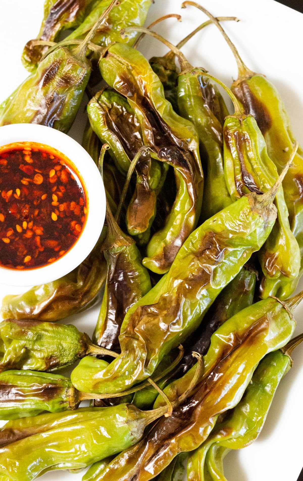 Blistered Shishito Peppers