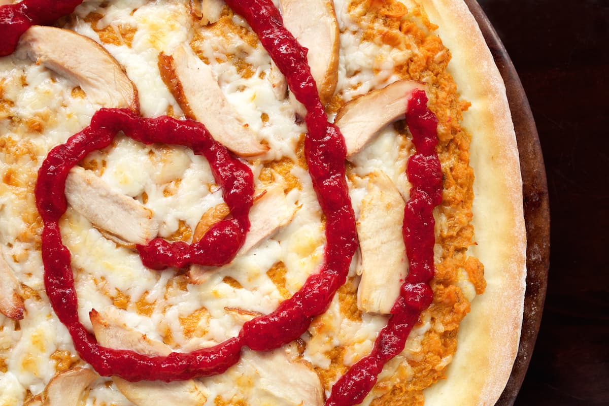 Thanksgiving Leftovers Pizza Recipe