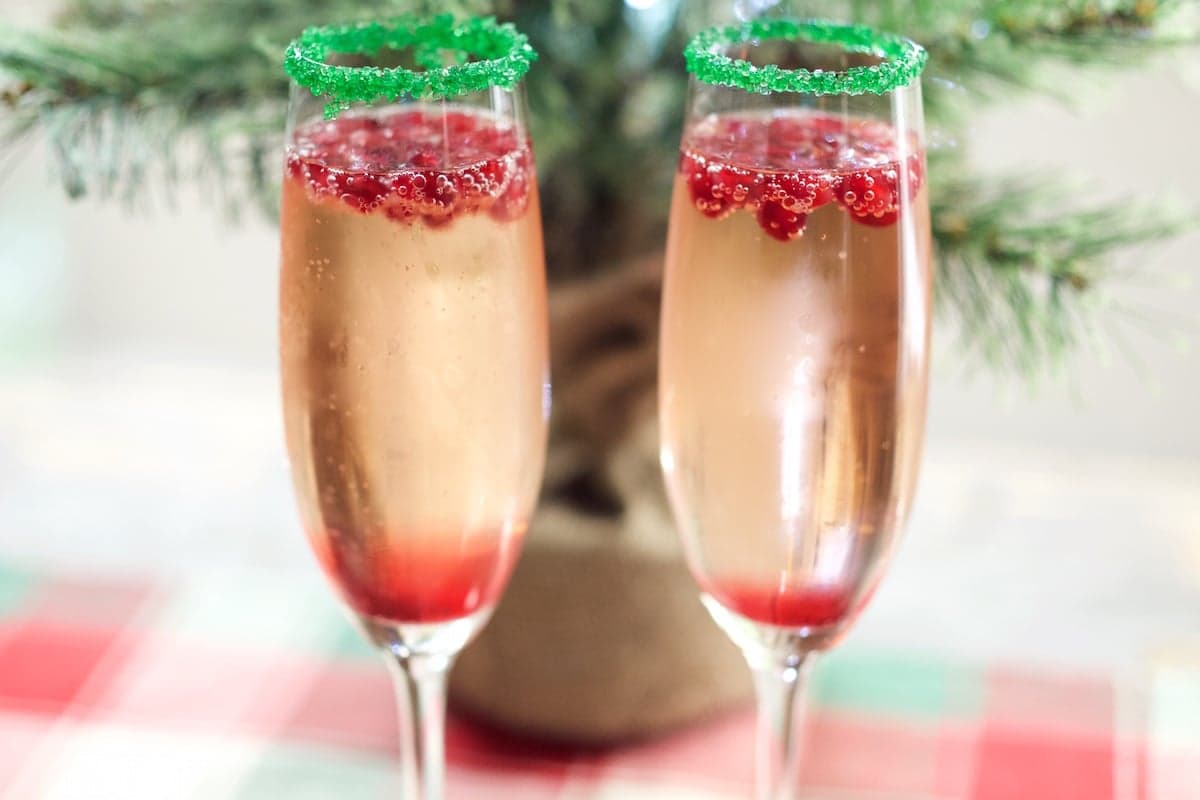 Christmas Champagne Cocktail Recipe