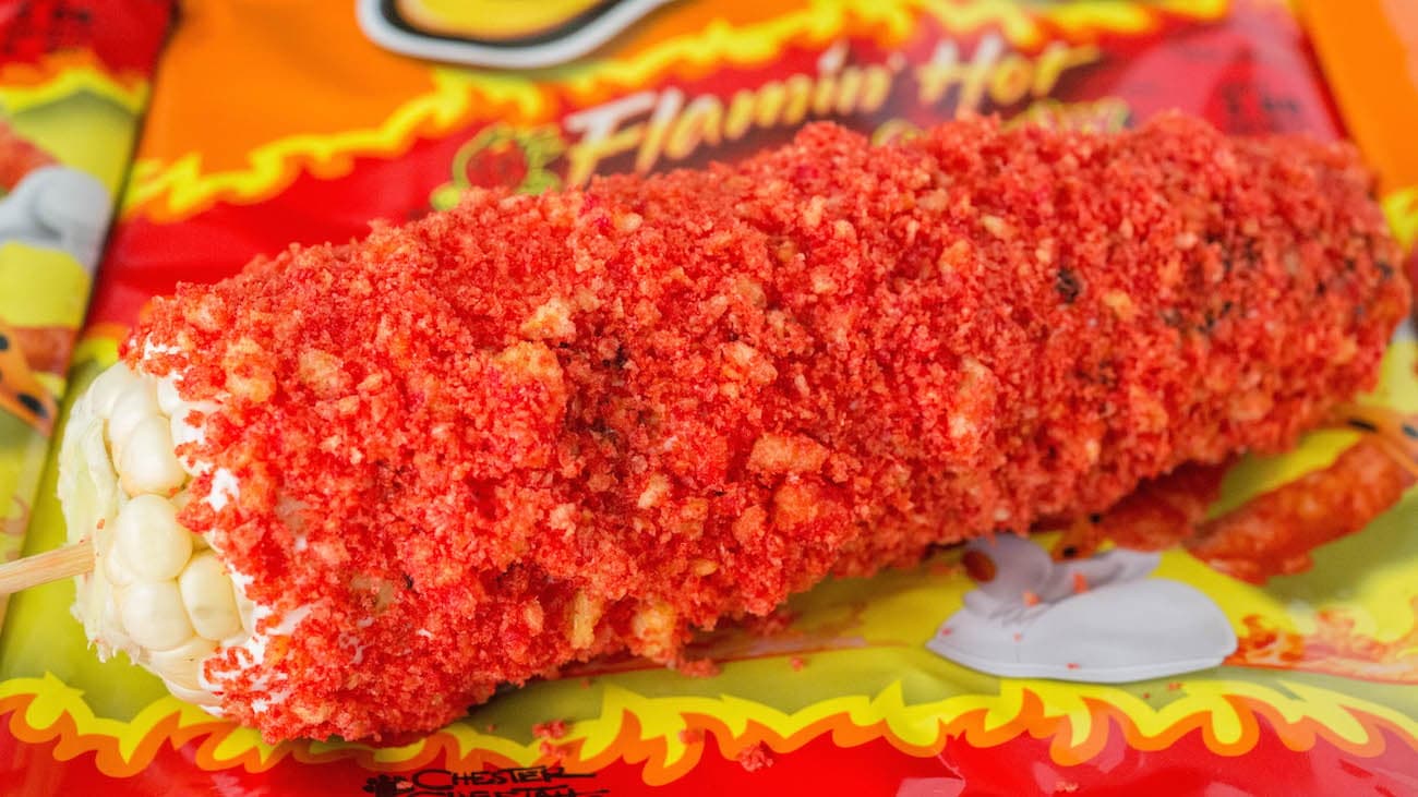 Flamin' Hot Cheetos Corn On The Cob