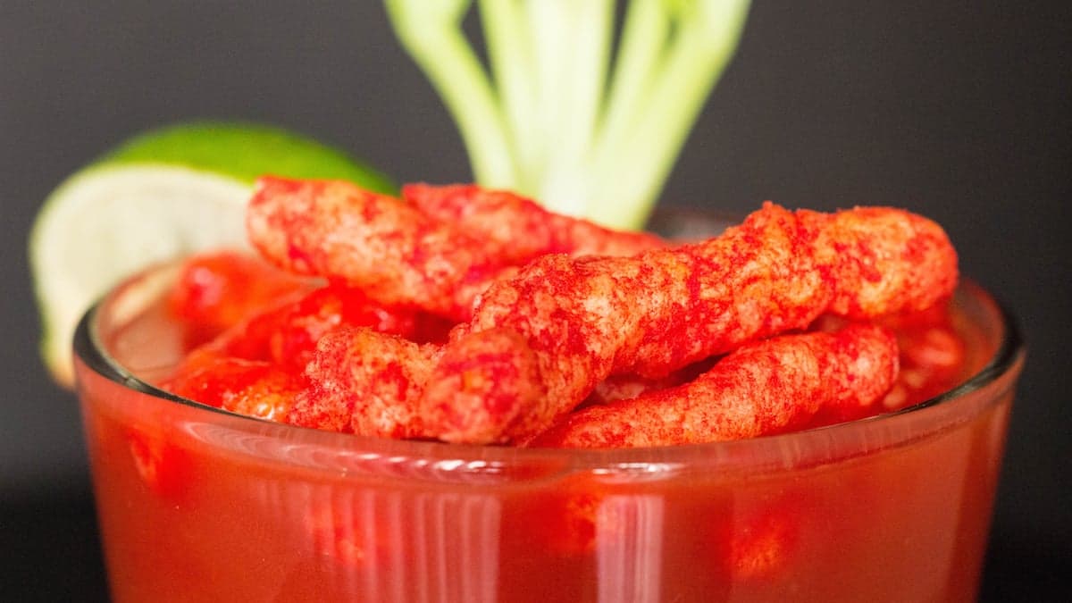 Flamin' Hot Cheetos Bloody Mary