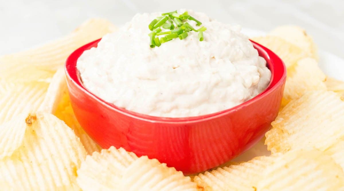 Instant Pot Caramelized Onion Dip Recipe
