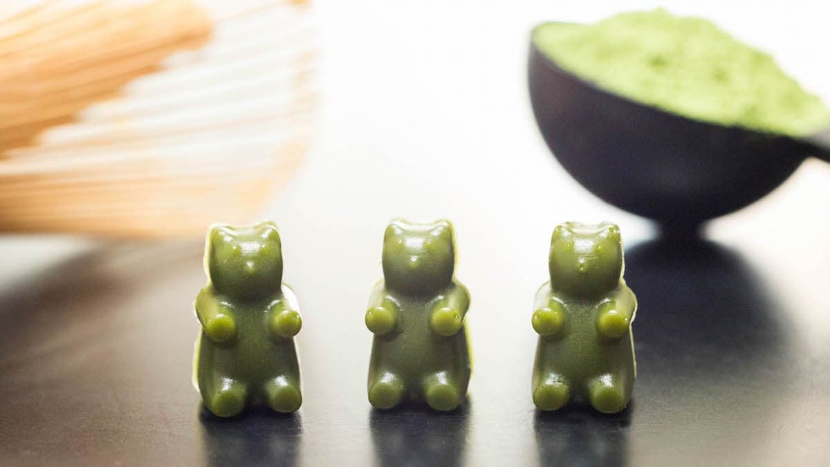 Matcha Gummy Bears Recipe