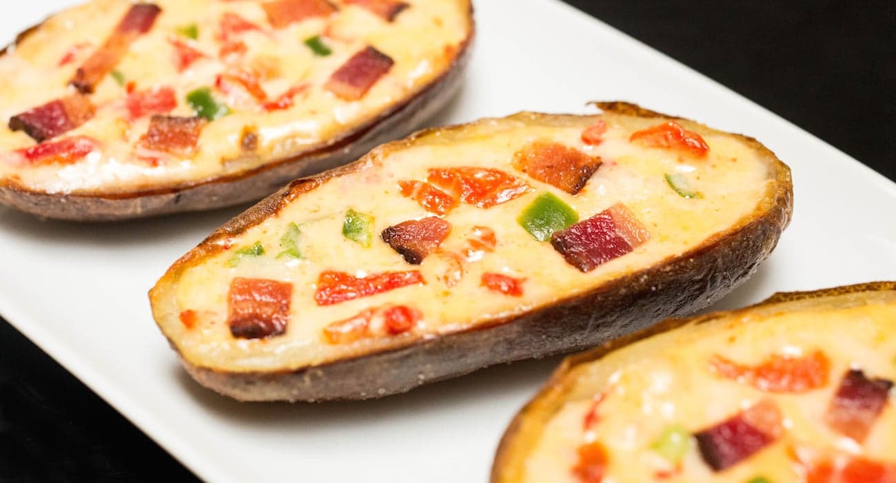 Pimento Cheese Potato Skins Recipe