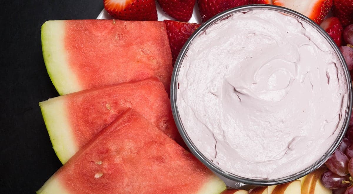 Red Wine Fruit Dip Recipe