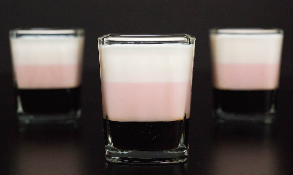 Neapolitan Shots Recipe