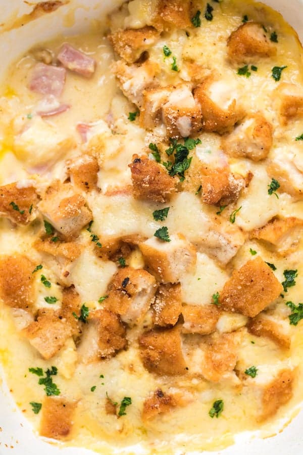 Chicken Cordon Bleu Casserole
