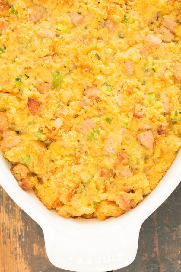 Cornbread Stuffing with Sausage