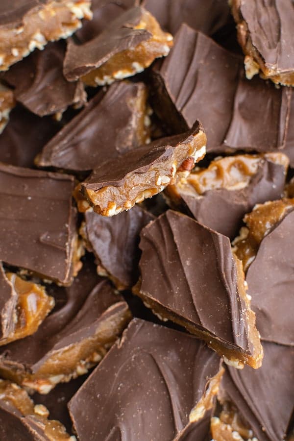 Butter Toffee with Pecans