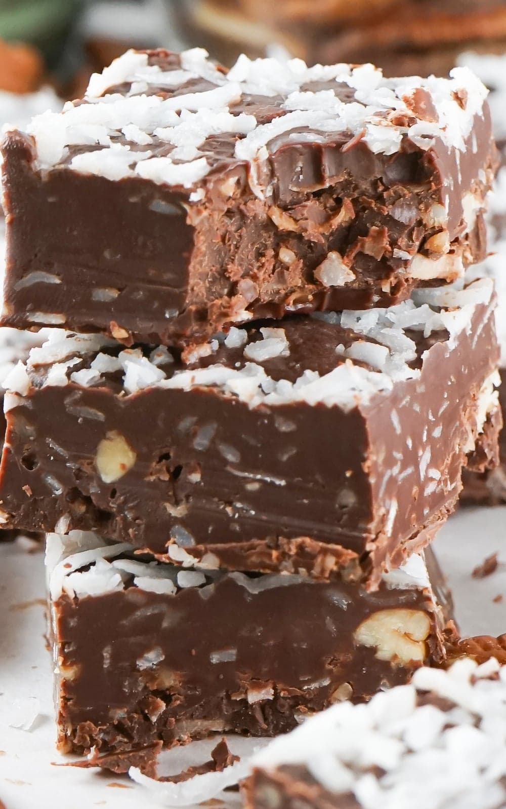 German Chocolate Cake Fudge