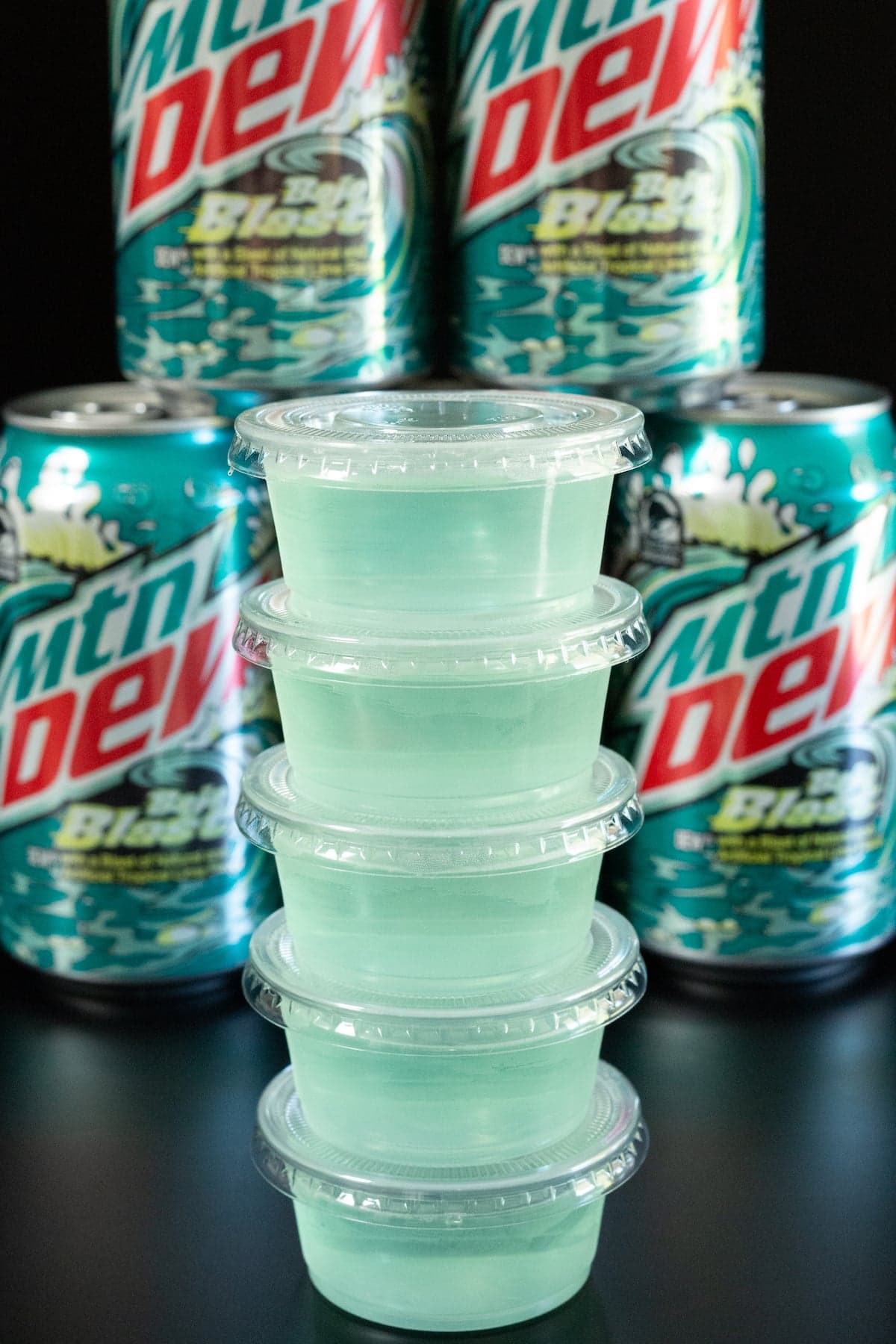 Baja Blast Jello Shots