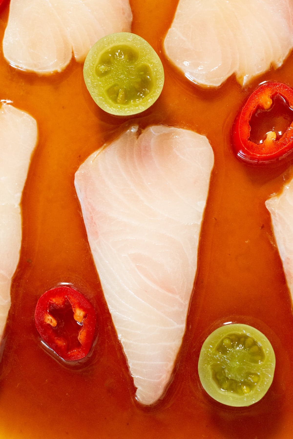 Hamachi Crudo