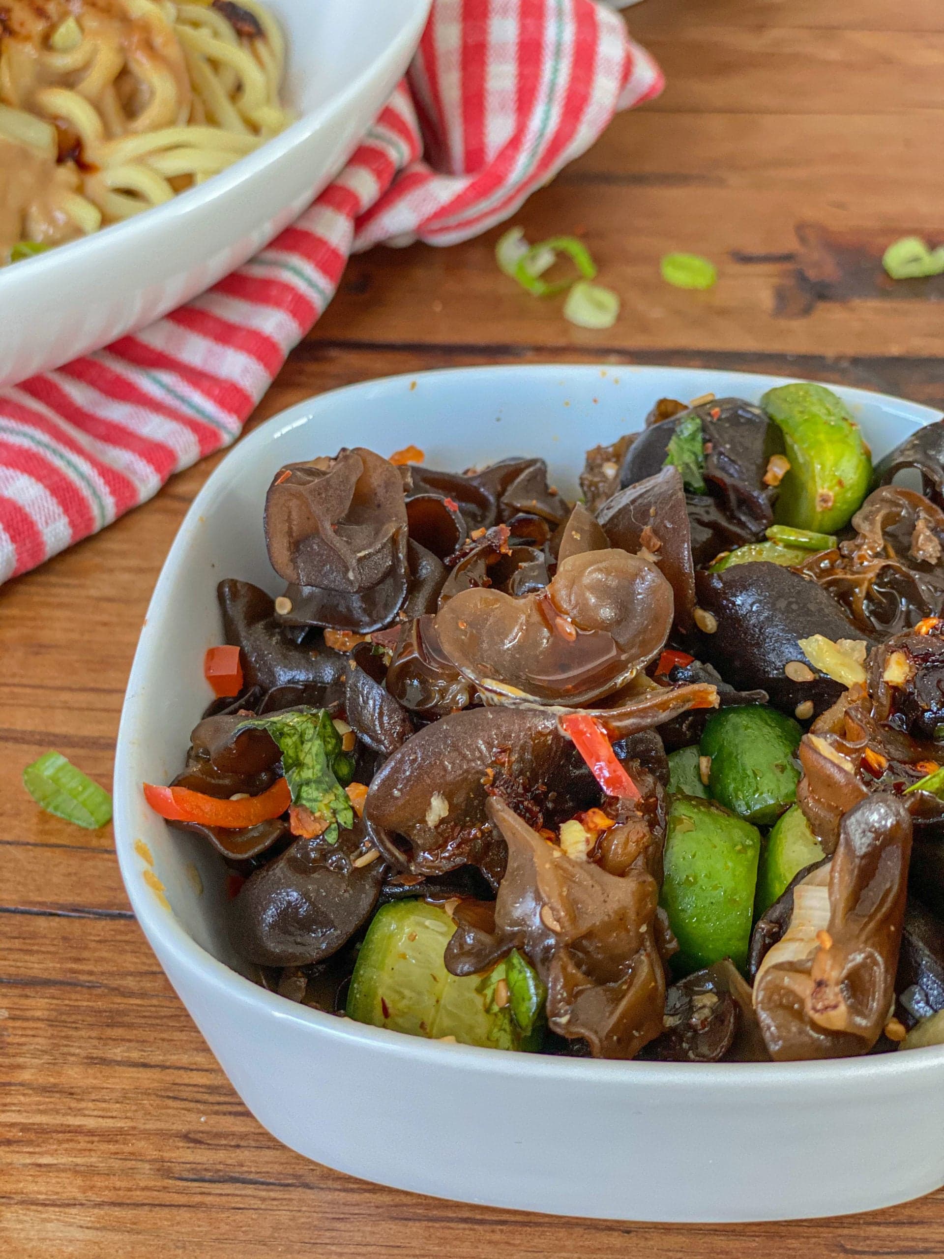 Wood Ear Mushroom Salad