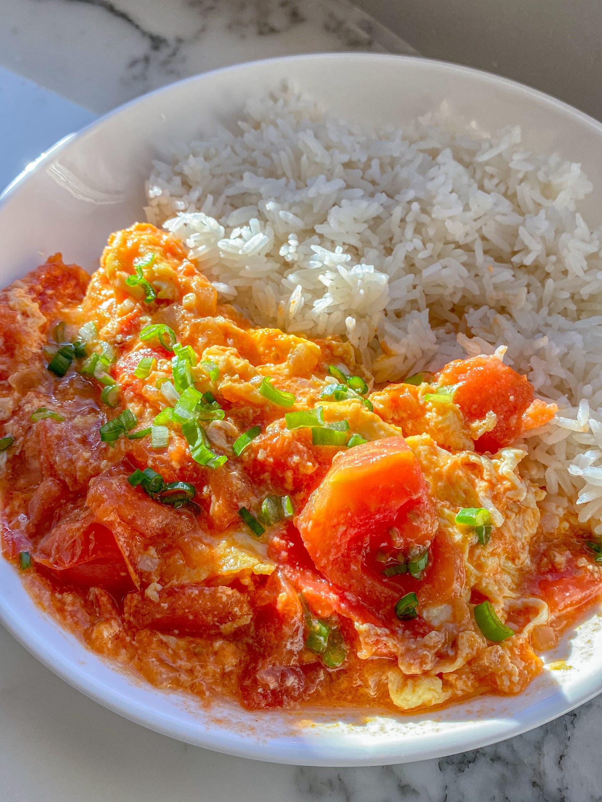 Chinese Tomato Egg Stir-Fry (番茄炒蛋)
