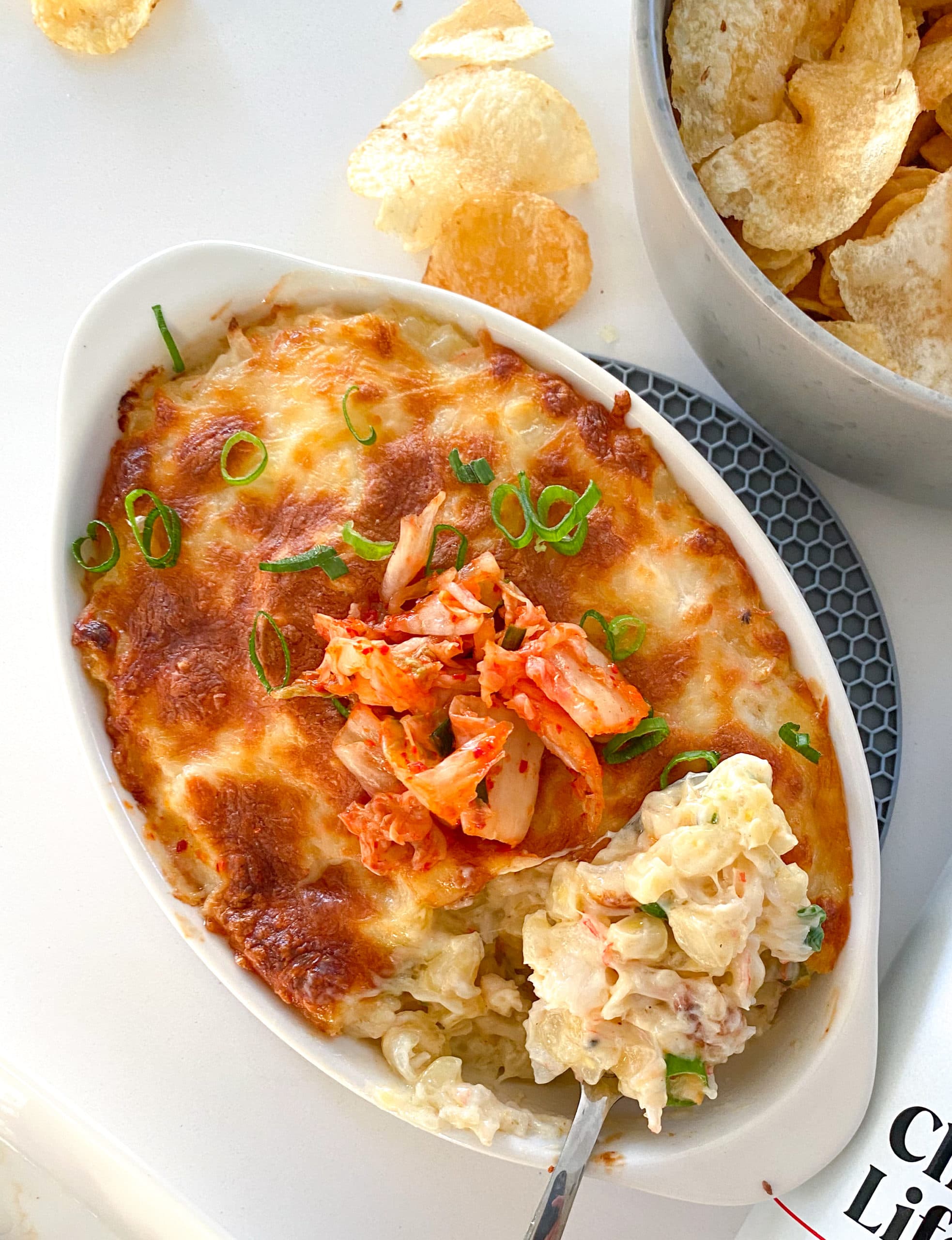 Korean Corn Cheese Dip