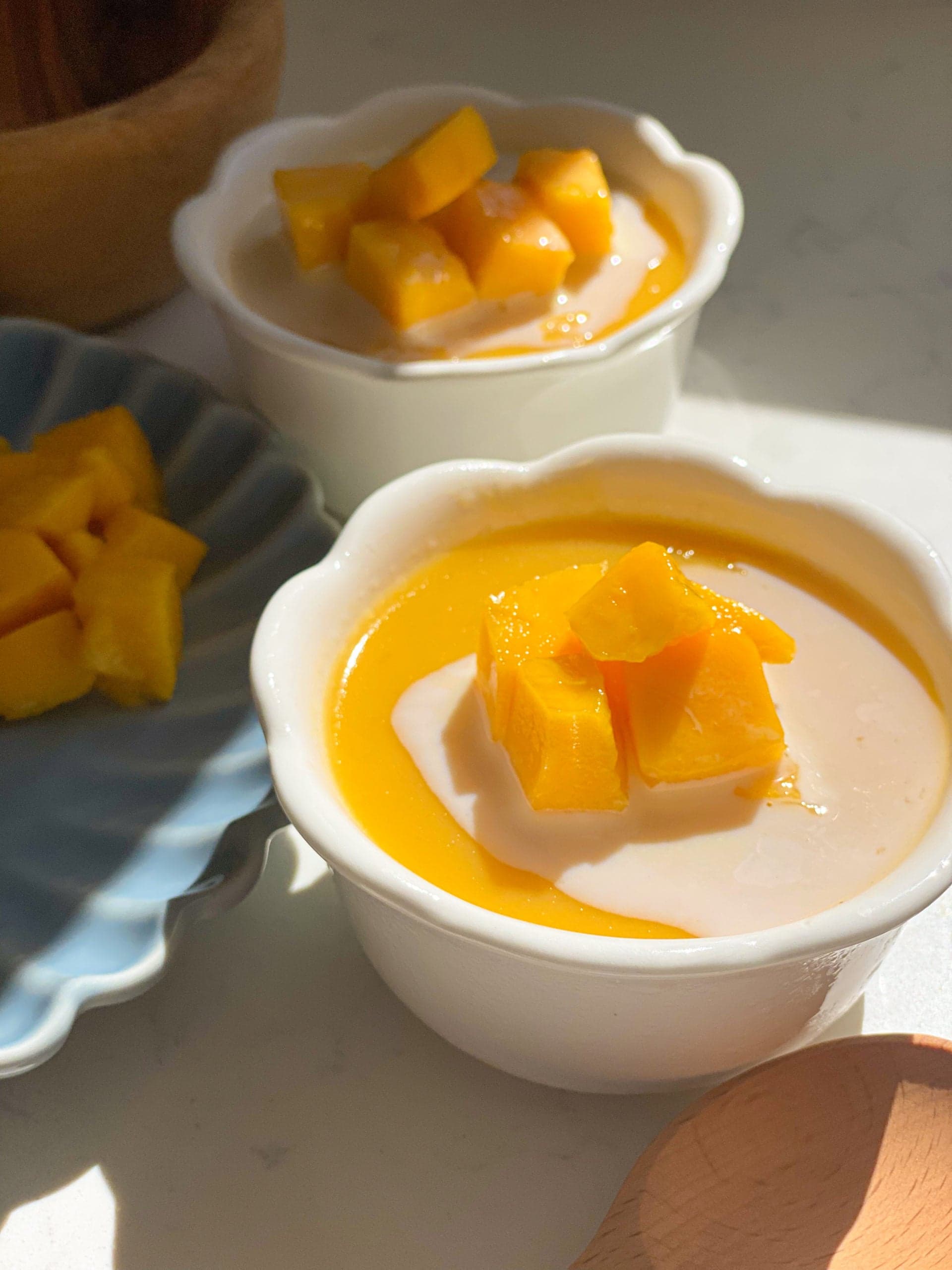 Chinese Mango Pudding