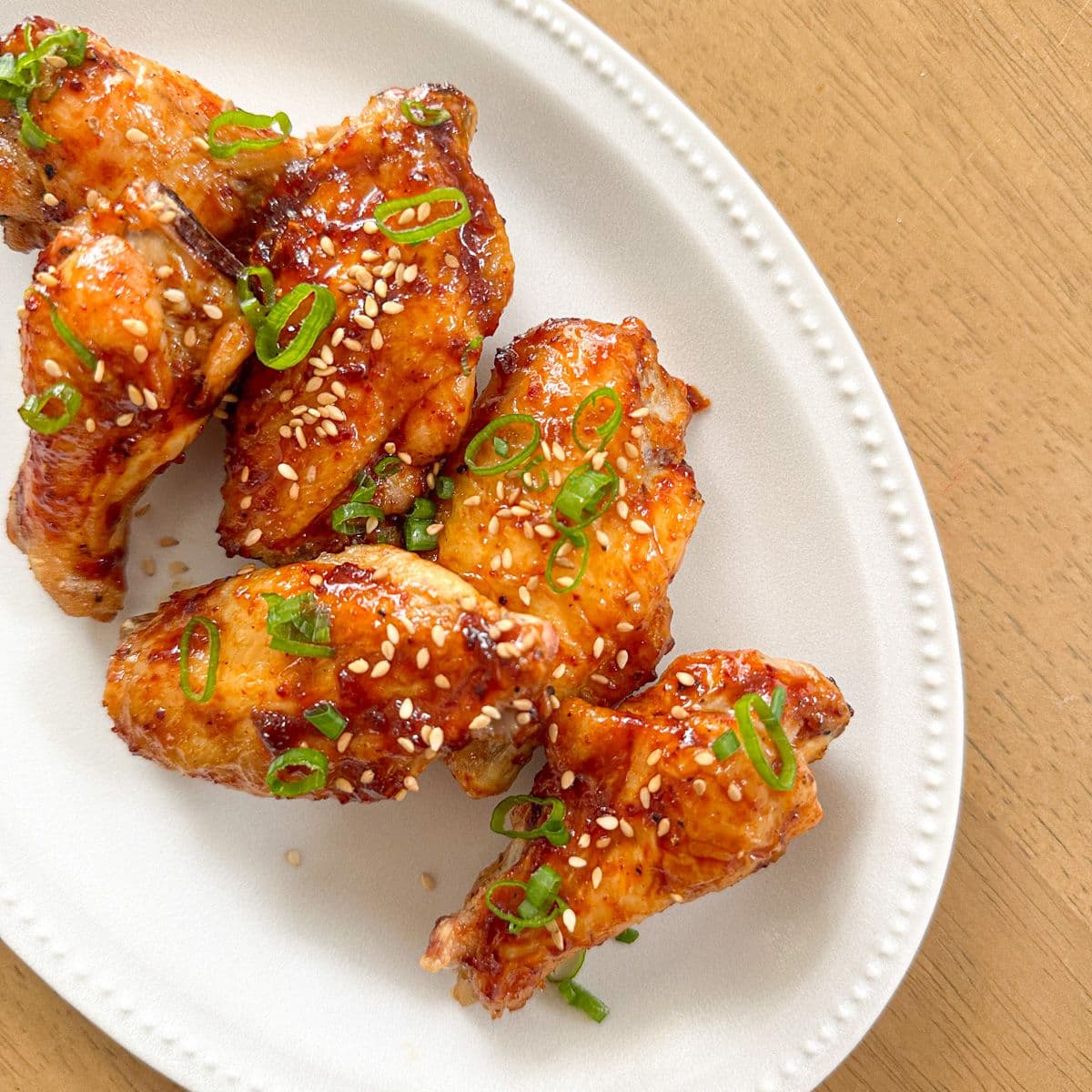 Korean Air Fryer Chicken Wings