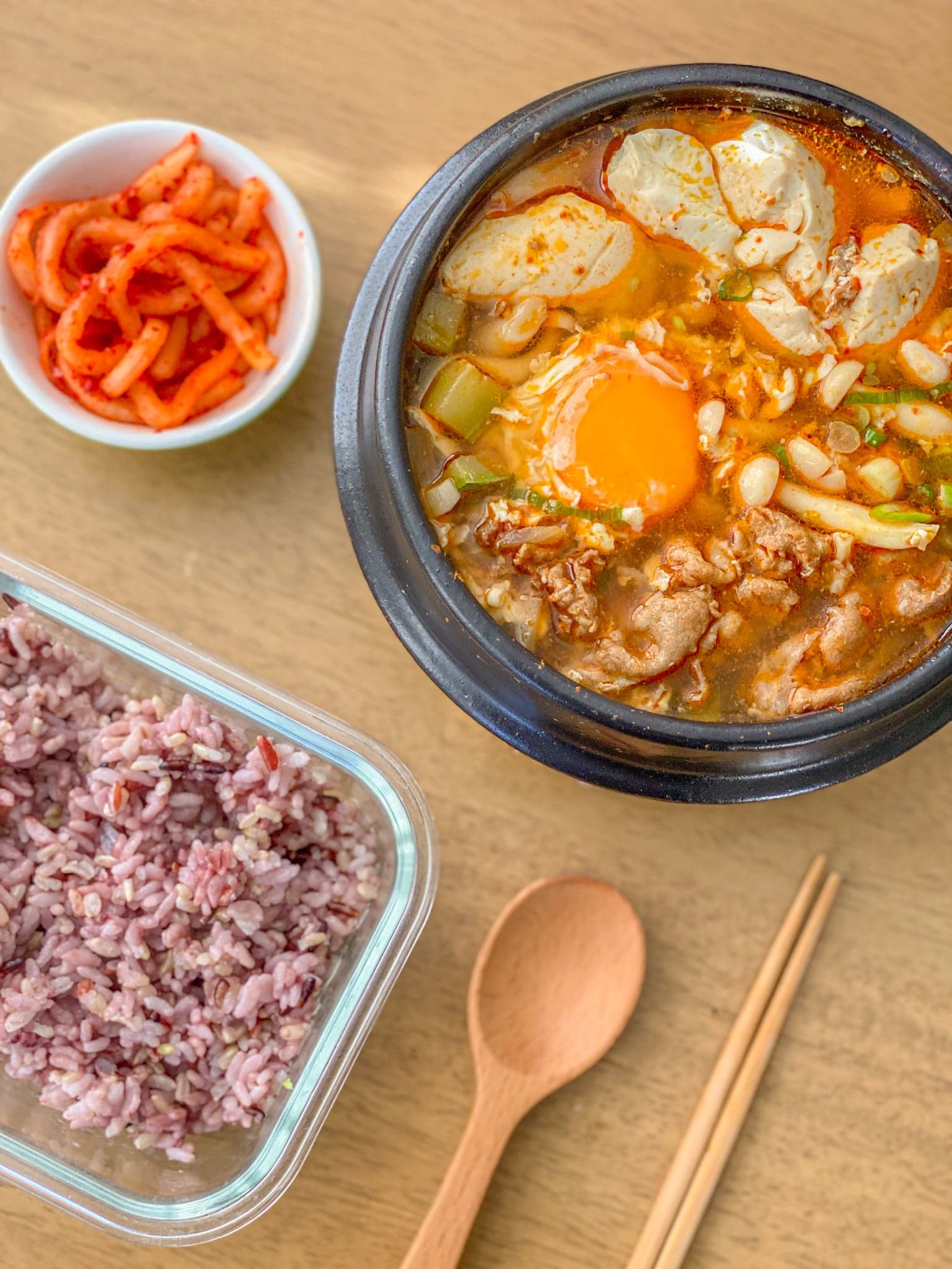 Korean Seafood Tofu Soup