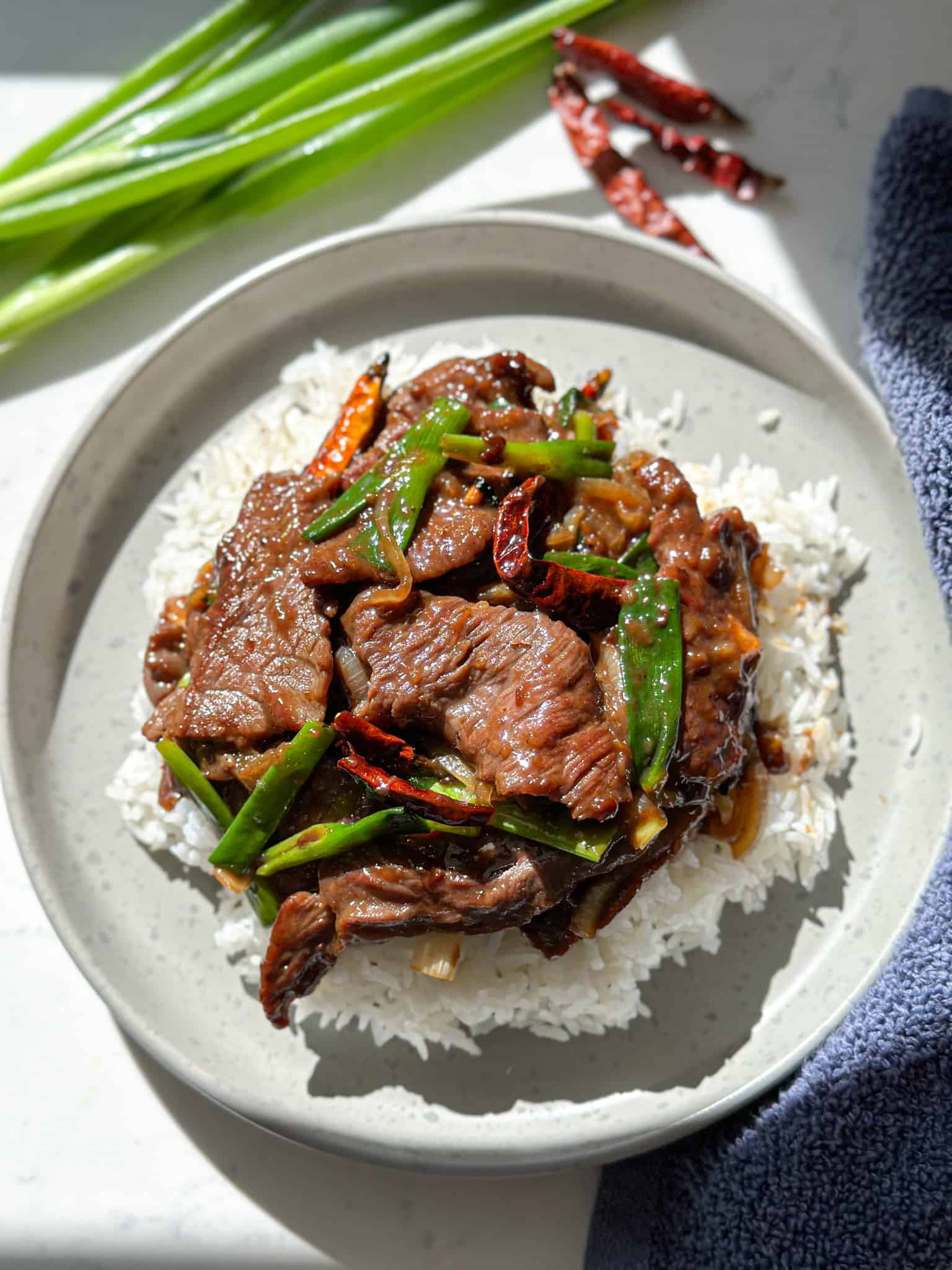 Stir-Fried Spicy Beef (Previously: Mongolian Beef)