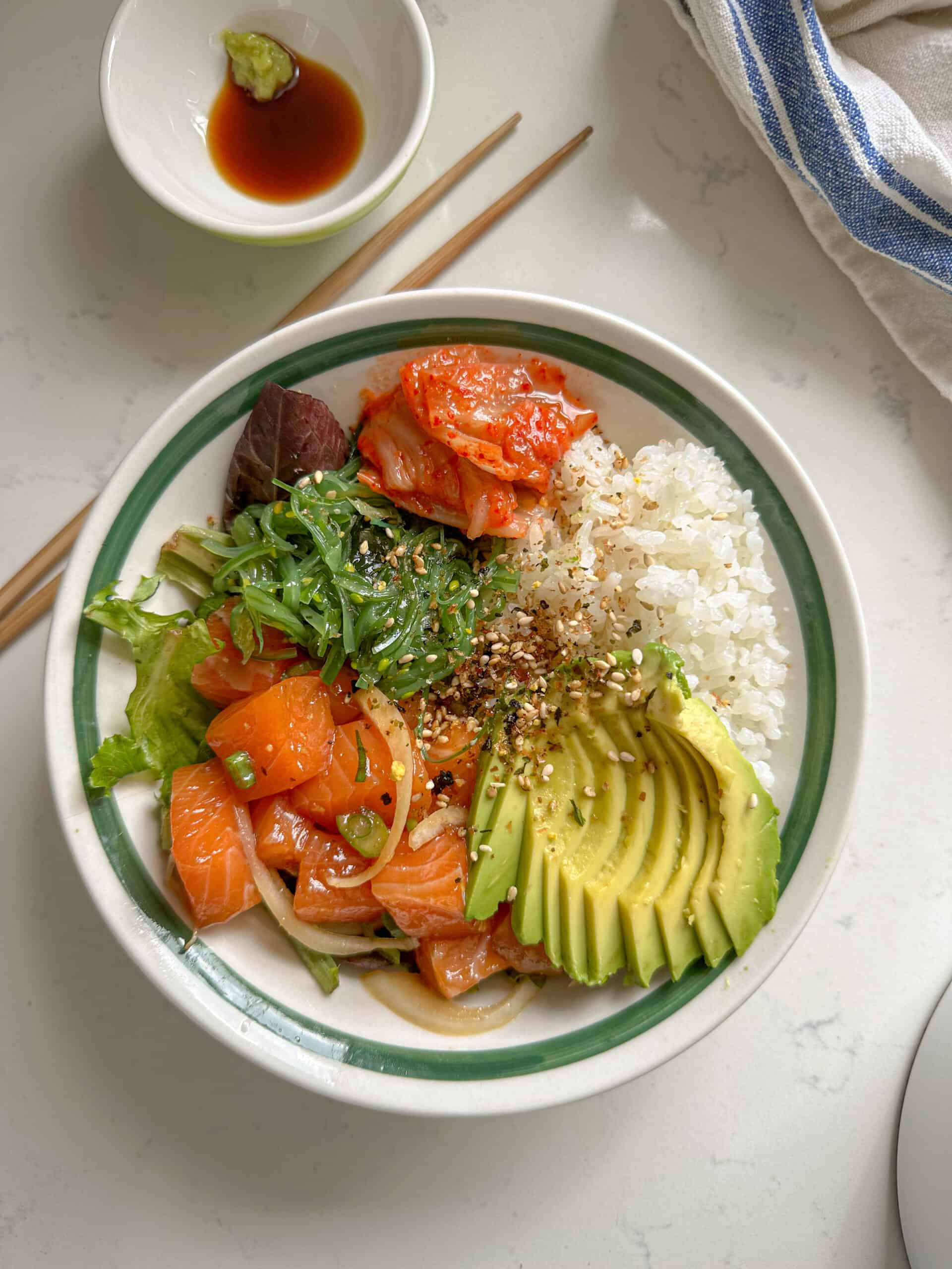 Salmon Shoyu Poke