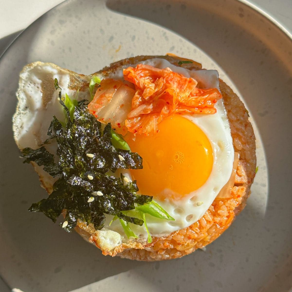 One Pot Kimchi Fried Rice With Spam