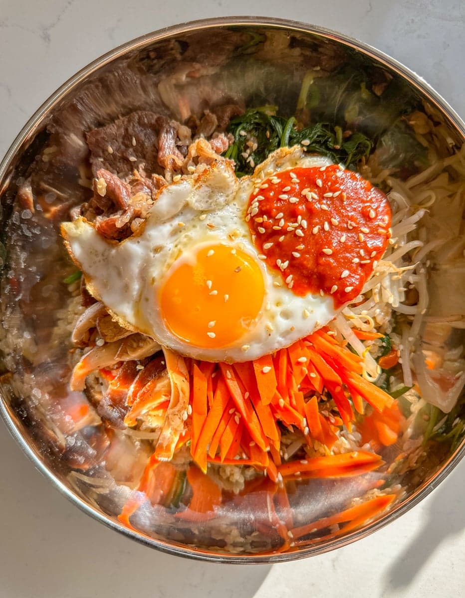 Easy One Pot Bibimbap