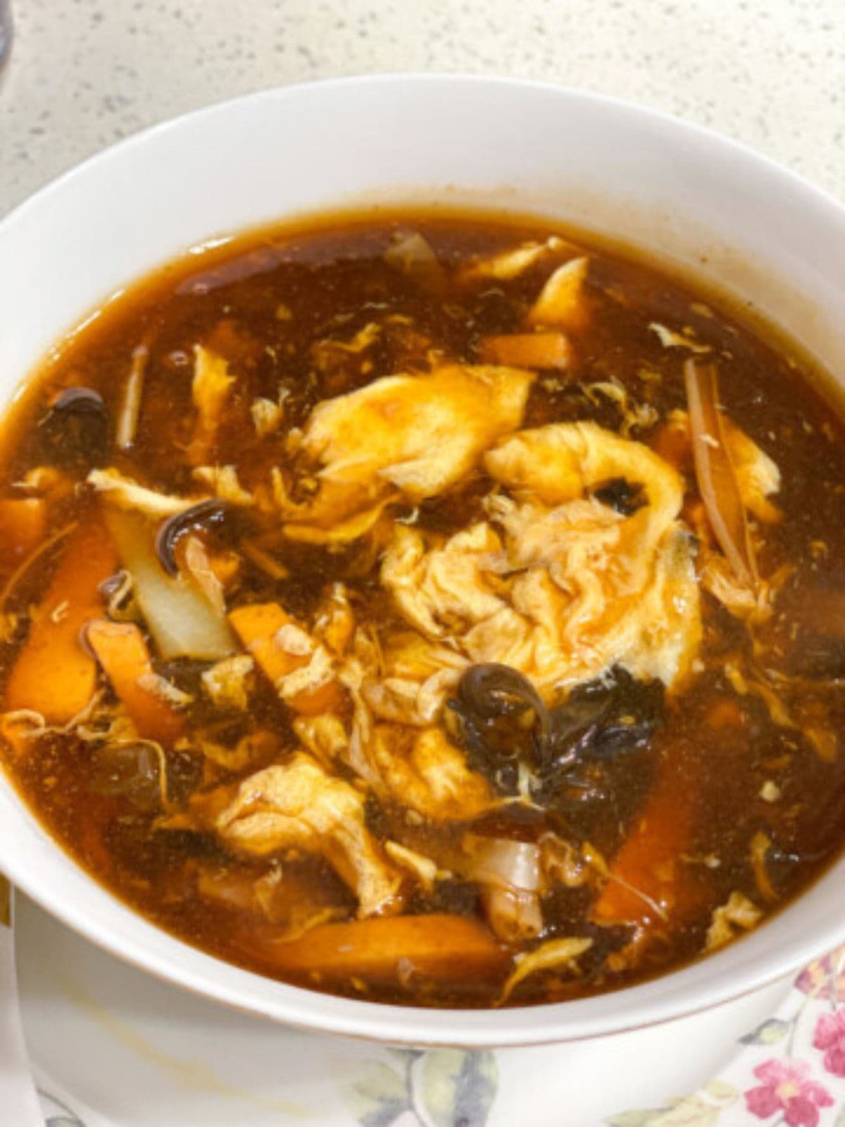 Authentic Hot and Sour Soup