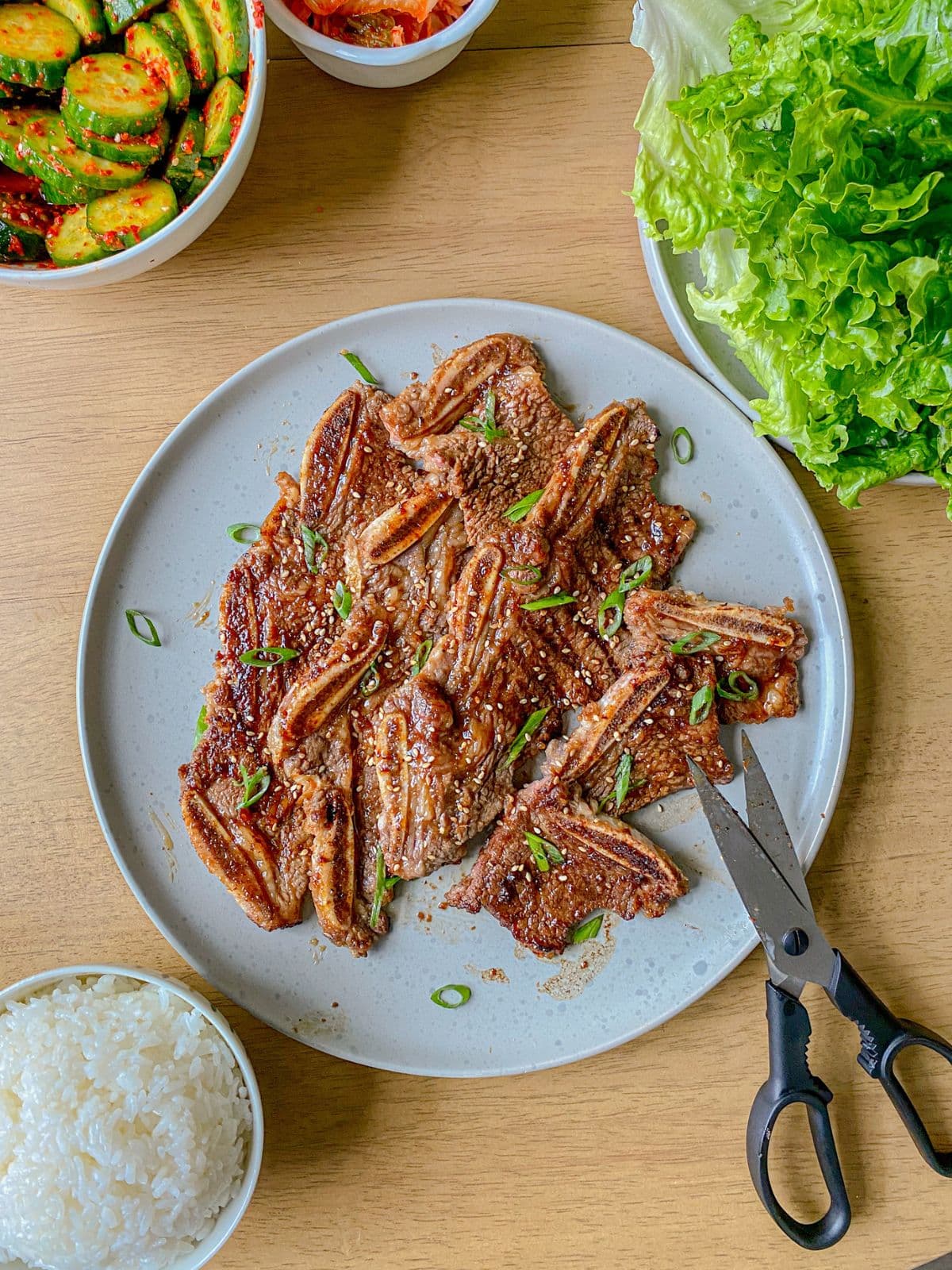 LA Galbi (Korean Marinated Short Ribs)