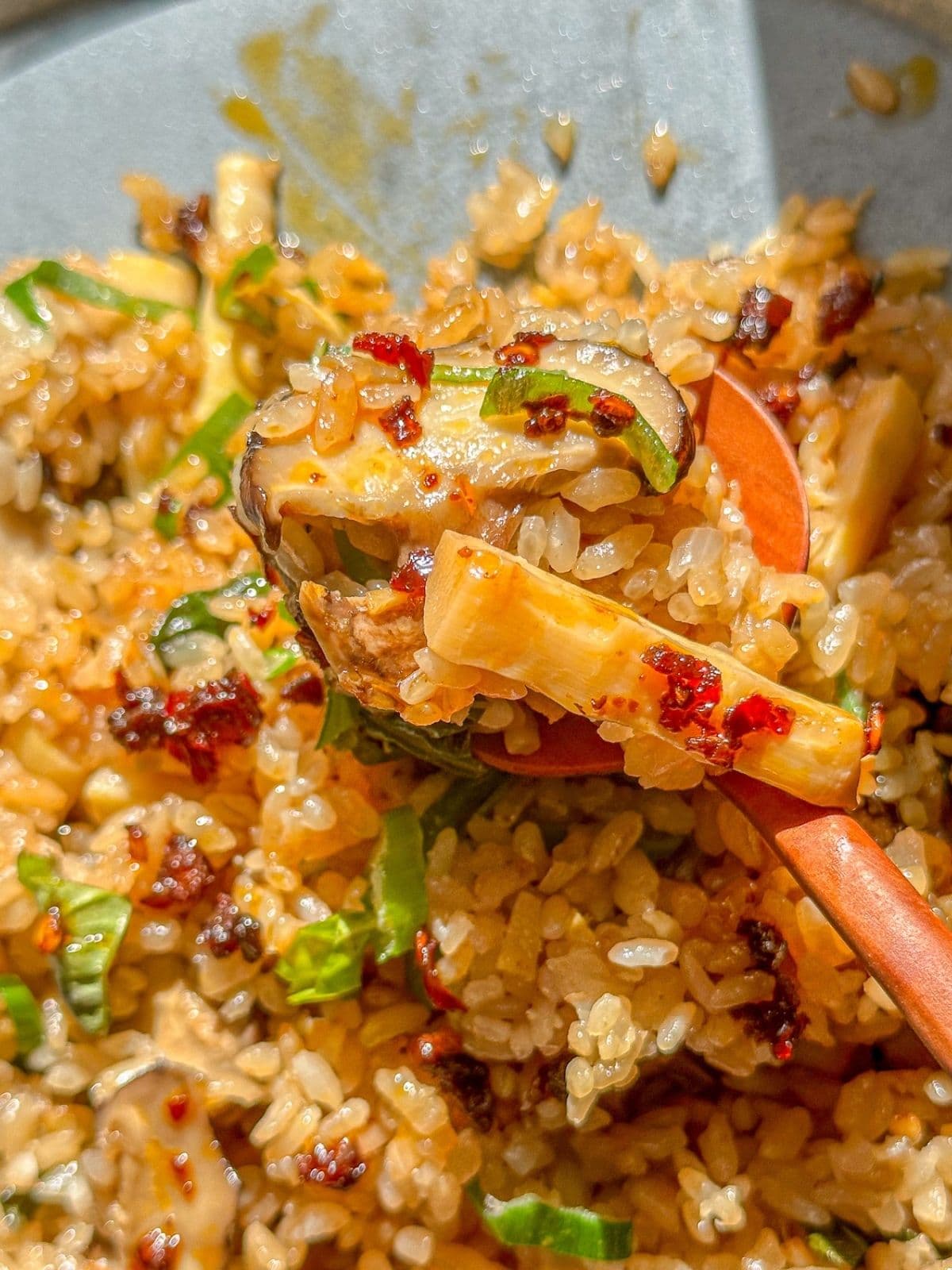 One Pot Mushroom Rice