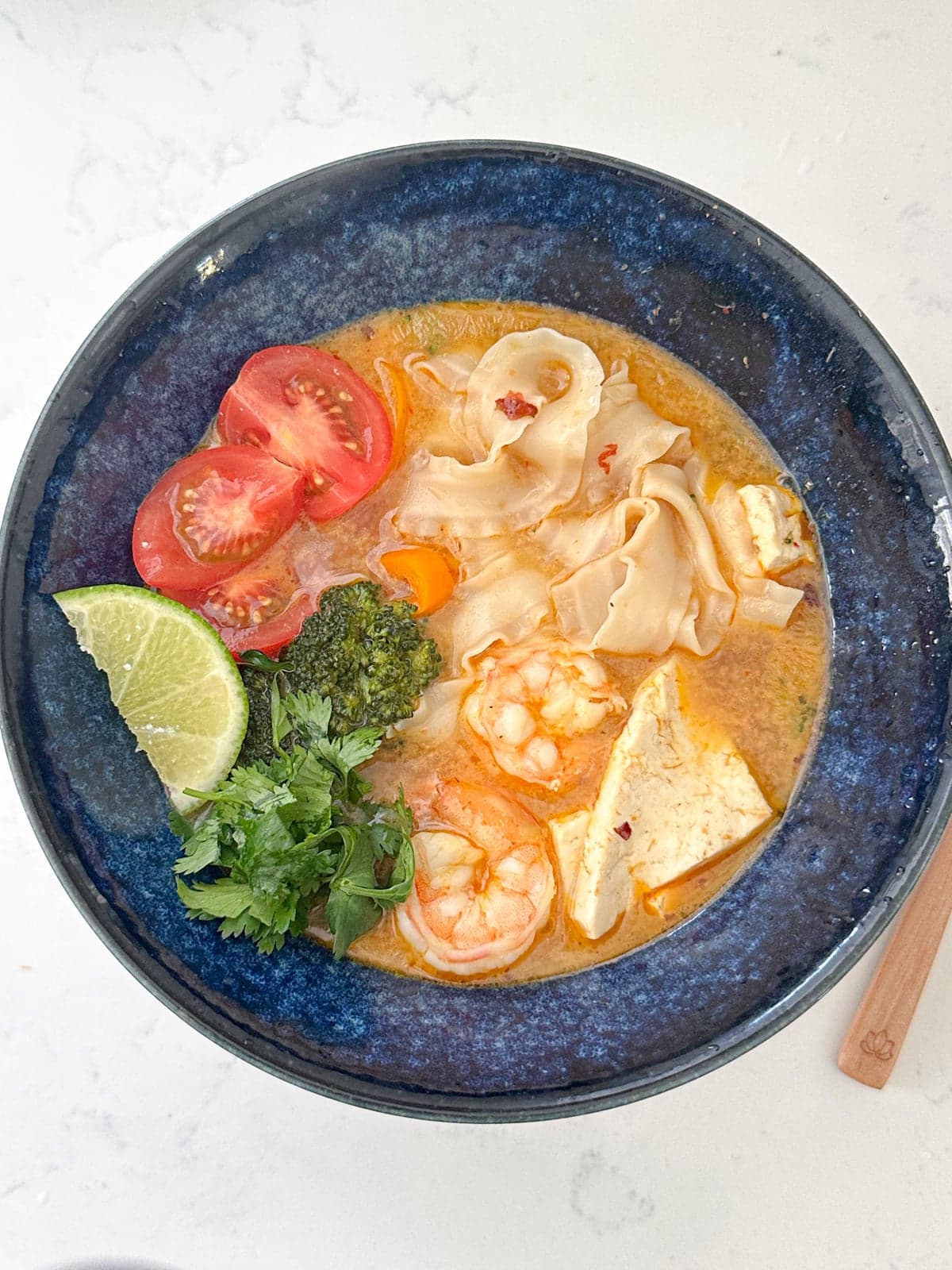 20 Minute Thai Curry Noodle Soup