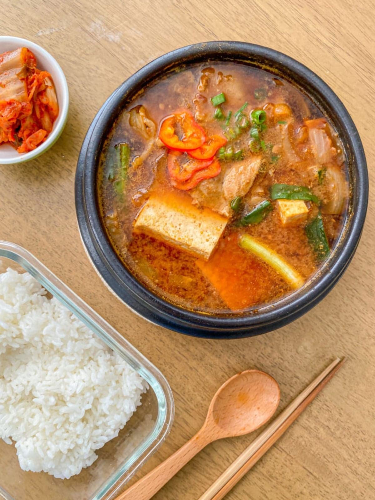 Doenjang Jjigae (Fermented Soybean Paste Stew)