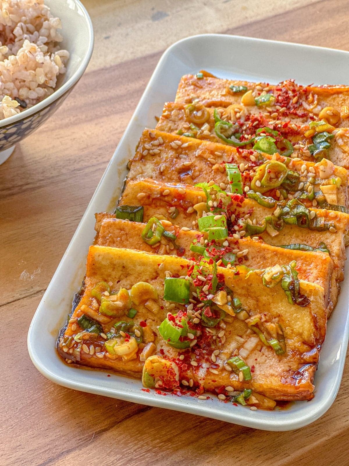 Korean Braised Tofu