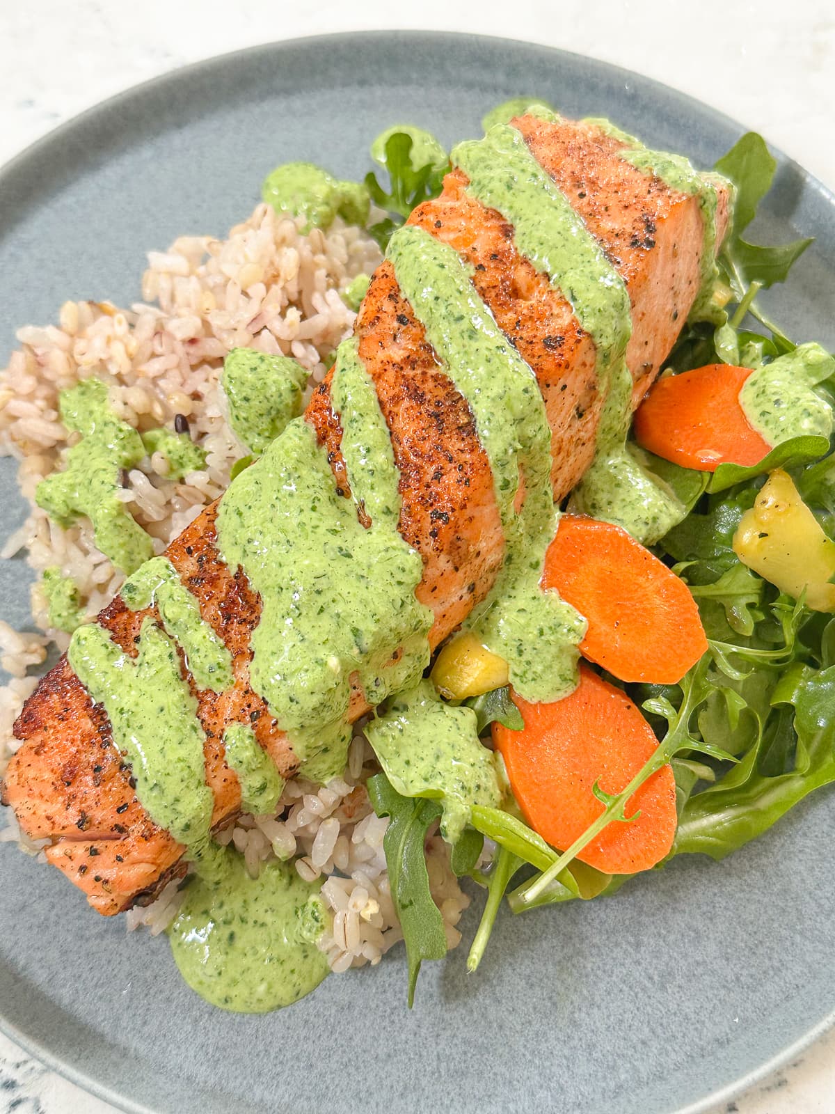 The Best Creamy Cilantro Green Sauce