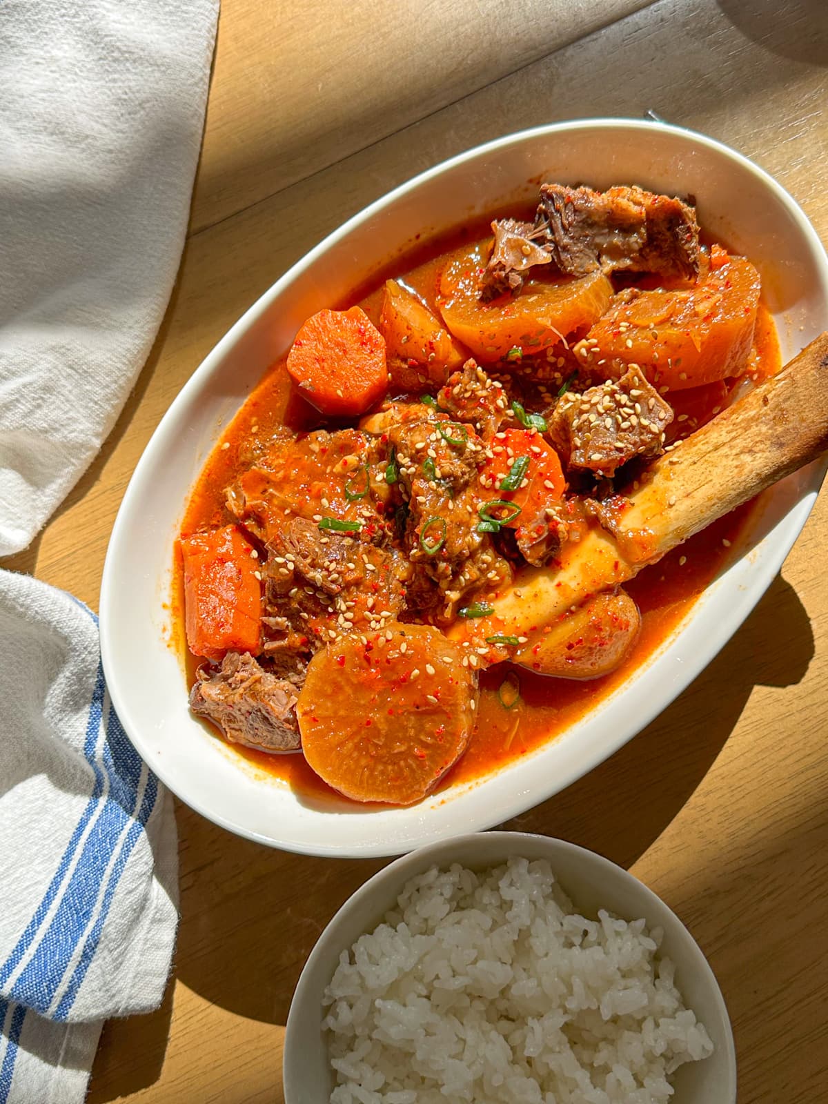 Galbi Jjim - Spicy Braised Short Ribs