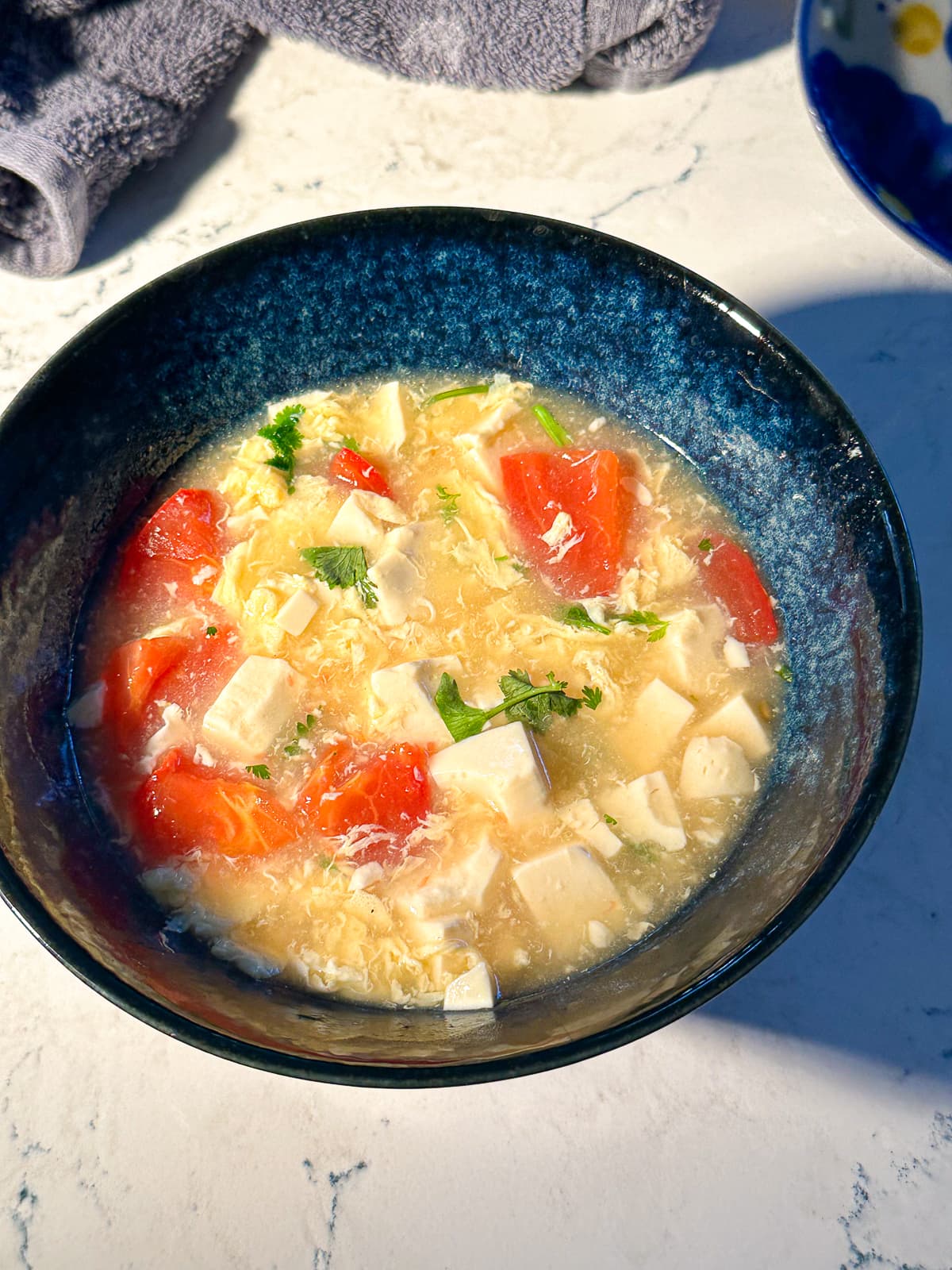 Easy Chinese Tomato Egg Soup