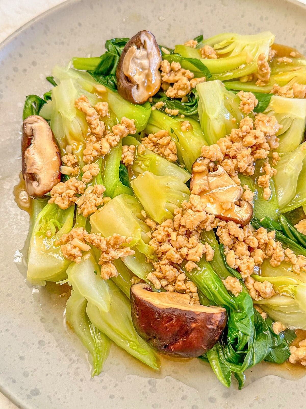 Bok Choy with Garlic Sauce
