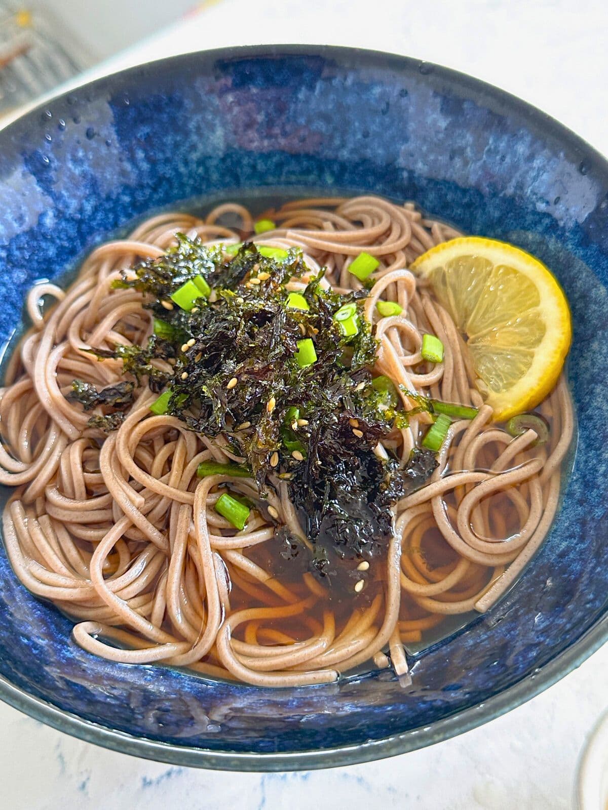Hot Japanese Soba Noodles