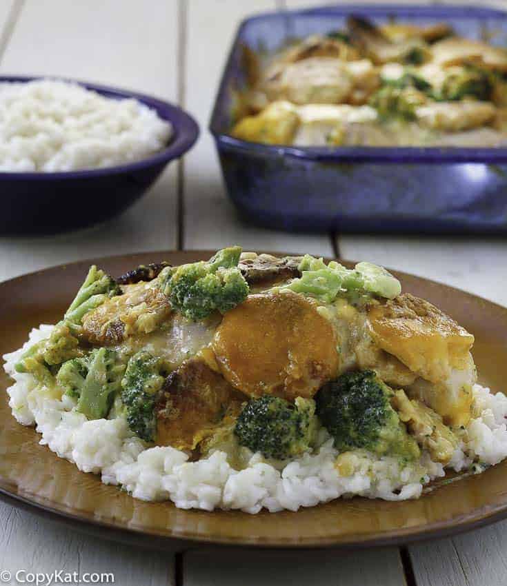 Copycat Cracker Barrel Broccoli Cheddar Chicken Recipe