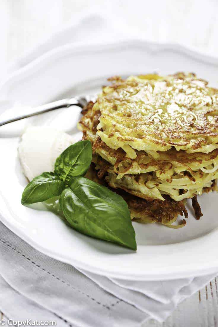 Crispy Potato Pancakes (Latkes Style)