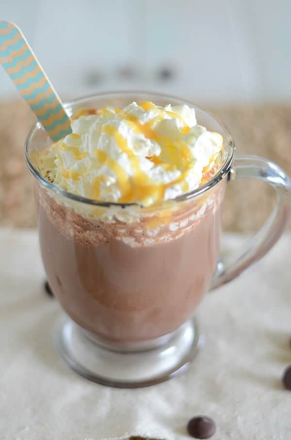 Dunkin Donuts Salted Caramel Hot Chocolate