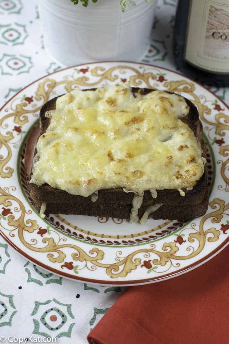 La Madeleine Croque Monsieur with Mornay Sauce