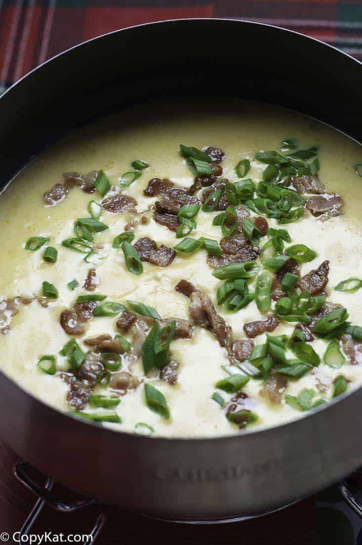 Cheddar Cheese Bacon Fondue