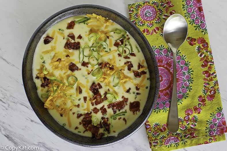Houston's Baked Potato Soup - Creamy Copycat with Fennel