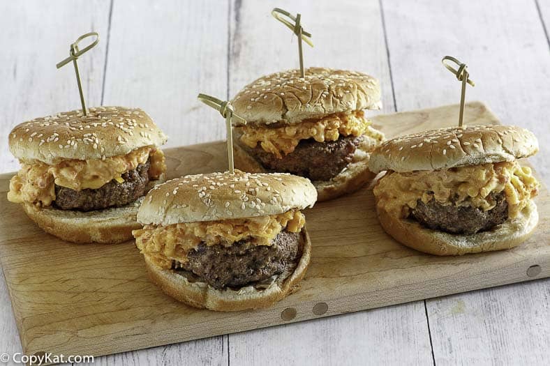 Authentic Southern Pimento Cheese Burgers
