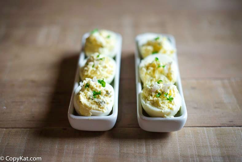 Truffle Deviled Eggs